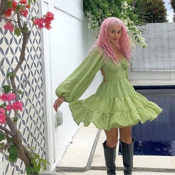 Princess Polly Danny long sleeve mini dress - Picture 3 of 5